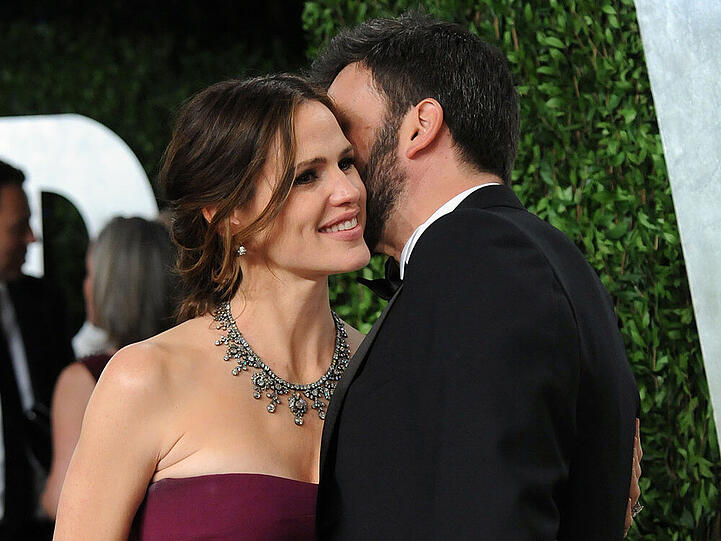 Wie frisch verliebt: Jennifer Garner und Ben Affleck bei der "Vanity-Fair" Aftershow-Party im "Sunset Plaza Hotel" in West Hollywood