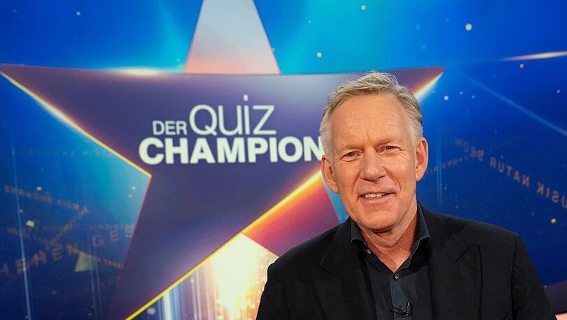 "Der Quiz-Champion": Johannes B. Kerner moderiert die Rate-Duelle.