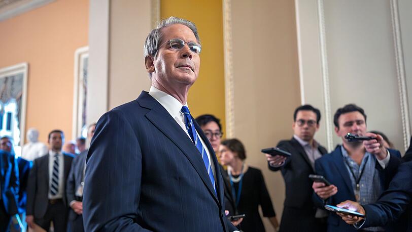 US-Finanzminister Scott Bessent trifft sich nächste Woche mit seinem chinesischen Amtskollegen in Stockholm. (Archivbild)