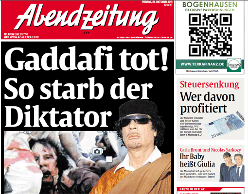 Jahres-Rückblick: Rückblick: Das Jahr 2011 in AZ-Schlagzeilen - München - Abendzeitung München