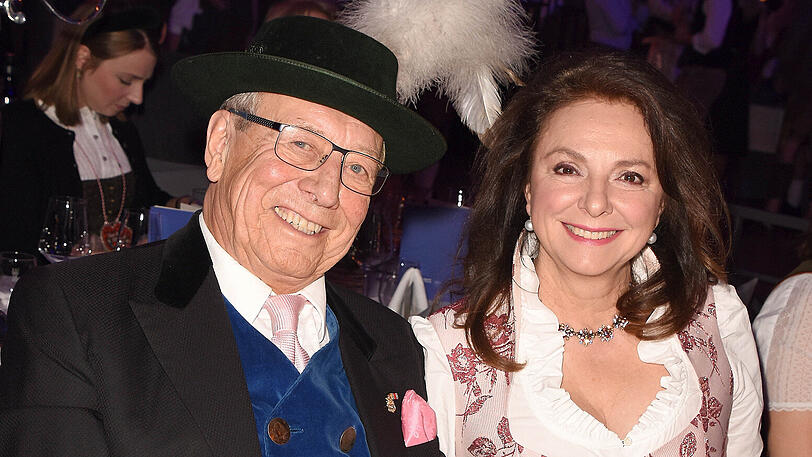 Uschi Dämmrich von Luttitz und Eduard Reinbold.