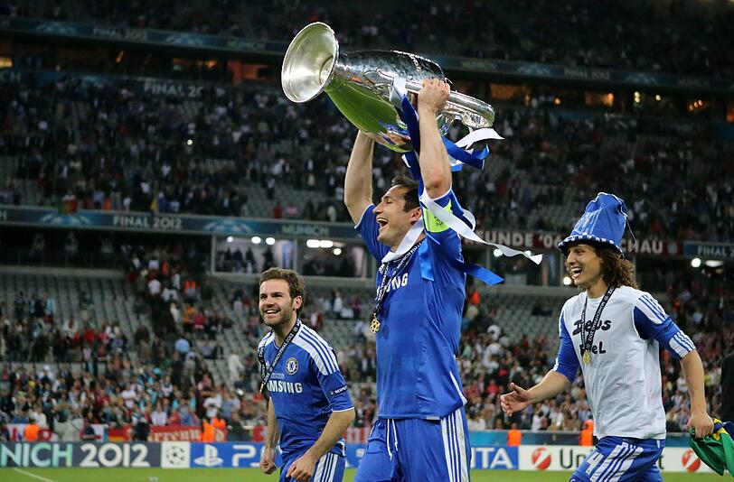 2012 gewann der heutige Chelsea-Trainer Frank Lampard die Champions League in der Allianz Arena.