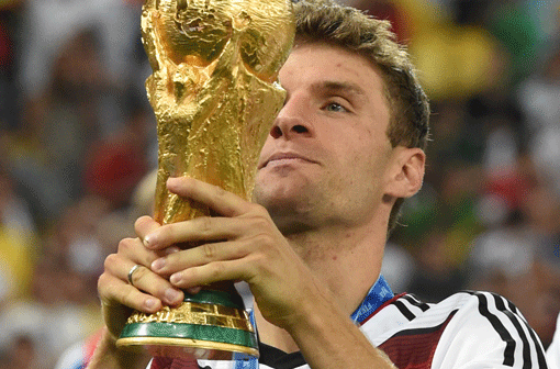 Ein Jahr zum Jubeln: Bayern-Profi und Weltmeister Thomas Müller hat am 13. September Geburtstag.