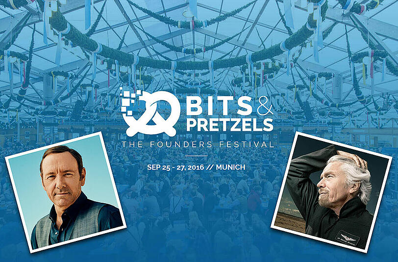 Bits & Pretzels: Die Gründerkonferenz erwartet 2016 neue Rekord-Teilnehmerzahlen.