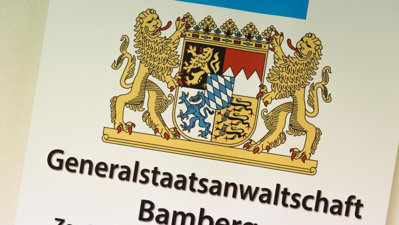 Der Schriftzug "Generalstaatsanwaltschaft Bamberg - Zentralstelle Cybercrime Bayern" ist zu lesen. Foto: Nicolas Armer/dpa Der Schriftzug "Generalstaatsanwaltschaft Bamberg - Zentralstelle Cybercrime Bayern" ist zu lesen. Foto: Nicolas Armer/dpa