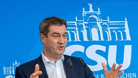 Markus Söder (CSU). Foto: Peter Kneffel/dpa/Archivbild