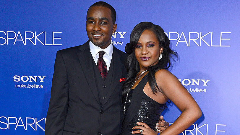 Ein Bild aus glücklichen Tagen: Nick Gordon und Bobbi Kristina Brown im August 2012. Ein Bild aus glücklichen Tagen: Nick Gordon und Bobbi Kristina Brown im August 2012.