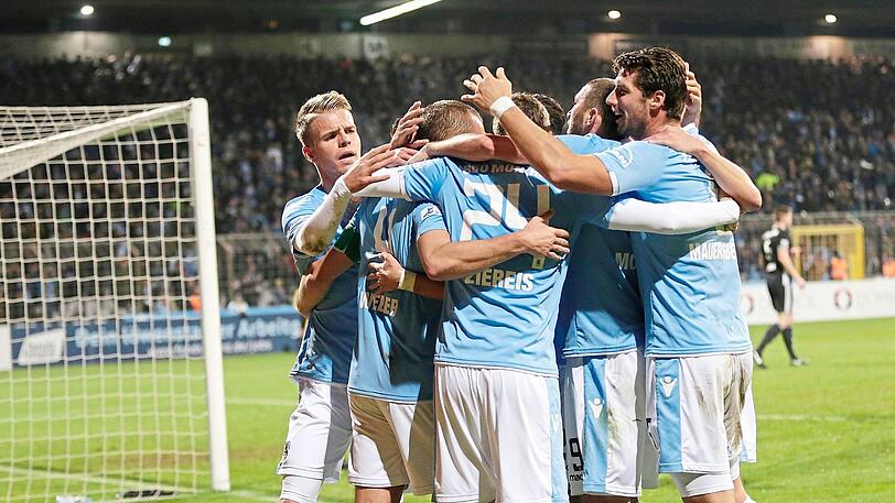 Festung Grünwalder Stadion: Zehn Siege, ein Remis und nur eine Niederlage gab es für die Löwen in den Liga-Heimspielen. sampics/A'klick
