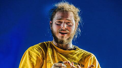Post Malone auf der Bühne.