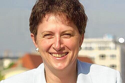 Politikerin Gisela Stuart, geborene Gschaider.