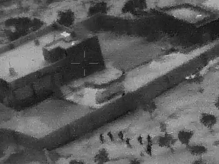 US-Spezialeinheiten nähern sich der Unterkunft von Abu Bakr al-Bagdadi.