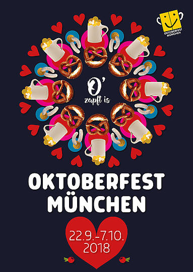 Oktoberfest-Plakat-Entwurf.
