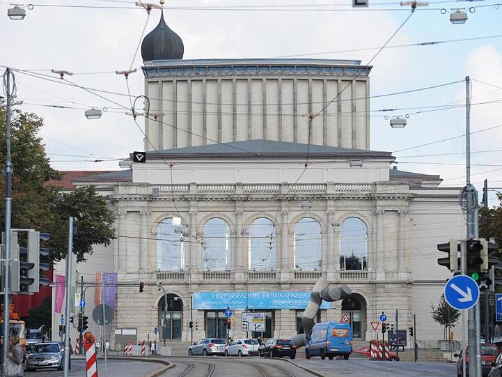 Das Staatstheater in Augsburg. Foto: Andreas Gebert/dpa/Archivbild