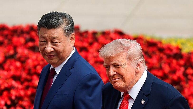 Trump und Xi sind betont freundlich zueinander.