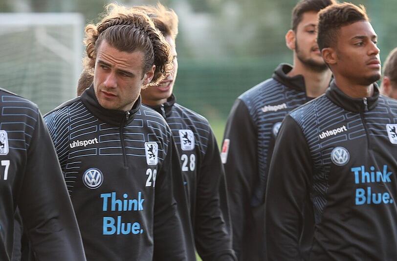 Yannick Stark während seines wohl letzten Trainings für den TSV 1860 am 30. Januar in Marbella.