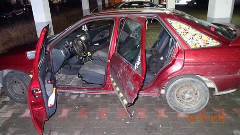 In diesem Wagen kam es zur Verpuffung. In diesem Wagen kam es zur Verpuffung.