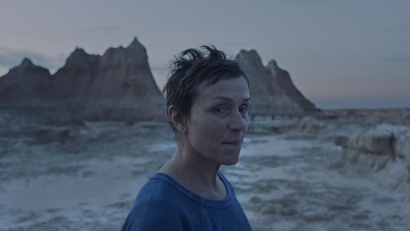 Frances McDormand in "Nomadland".