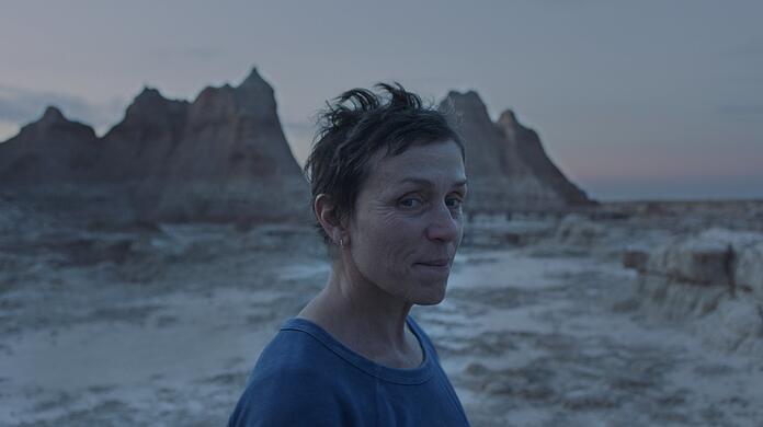 Frances McDormand in "Nomadland".