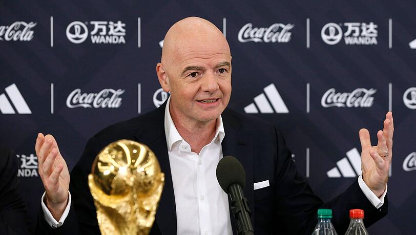 FIFA-Präsident Gianni Infantino bekam für seine WM-Pläne keinerlei Widerspruch.