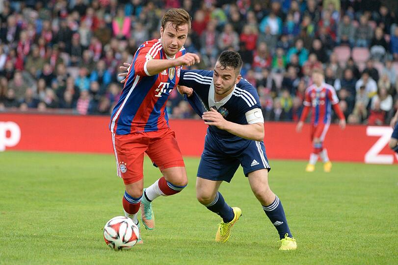 Die Bilder vom Spiel der Bayern gegen die Paulaner Traumelf in Unterhaching