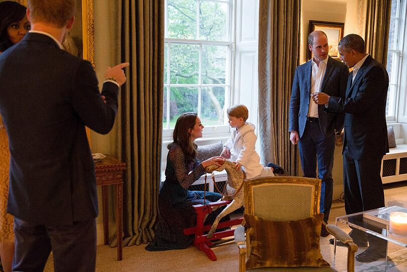 Der kleine George feiert seinen dritten Geburtstag. Die süßesten Bilder des Prinzen.