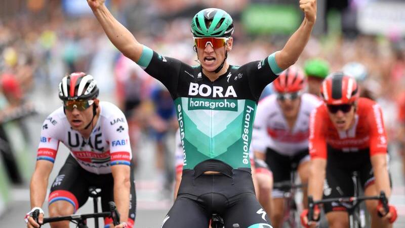 Pascal Ackermann hat souverän die 1. Etappe der Deutschland-Tour gewonnen. Pascal Ackermann hat souverän die 1. Etappe der Deutschland-Tour gewonnen.