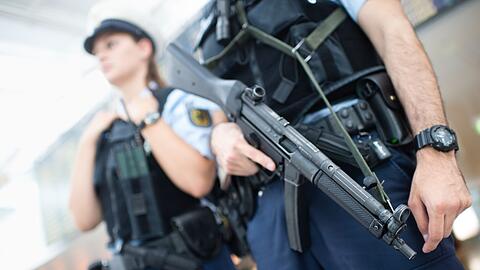 Bundespolizei am M&uuml;nchner Flughafen (Archivbild).