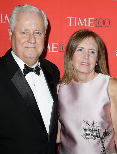 "Time"-Vorstandsvorsitzender Joseph A. Ripp und Ginny Ripp