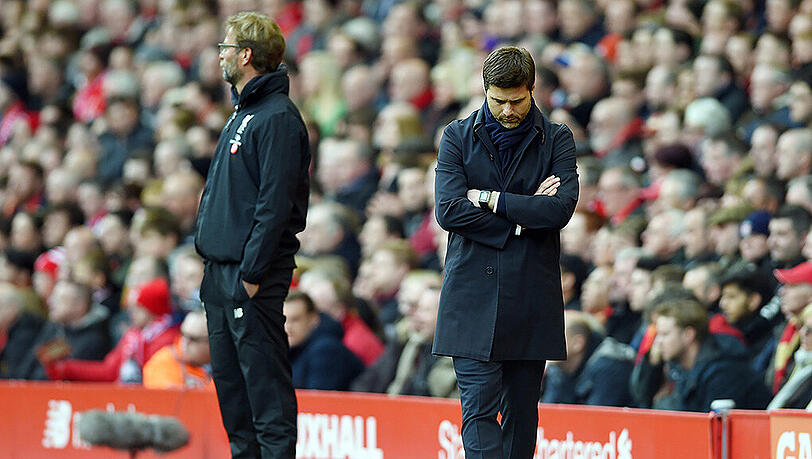 Jürgen Klopp (links) und Mauricio Pochettino. Jürgen Klopp (links) und Mauricio Pochettino.
