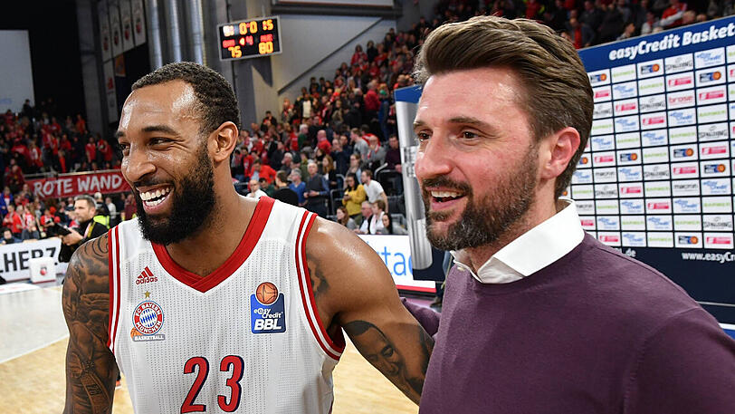 "Wir können alle zufrieden sein", sagt Marko Pesic. Der FCBB-Geschäftsführer hofft auf den Verbleib von Derrick Williams (links).