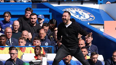 Roberto De Zerbi trainiert derzeit den Premier-League-Club Brighton & Hove Albion.