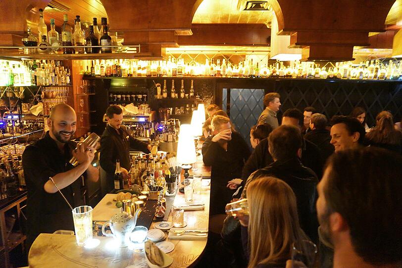 An der Hotelbar des Lux bedienen Profis: Jeder Gast bekommt das Getränk, das zu ihm passt.