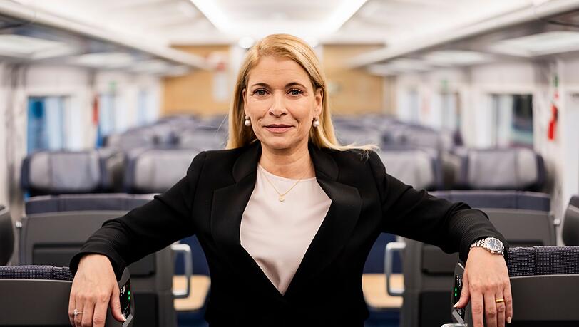 Die Bahnchefin Evelyn Palla ist seit 1. Oktober im Amt. (Archivbild) Die Bahnchefin Evelyn Palla ist seit 1. Oktober im Amt. (Archivbild)