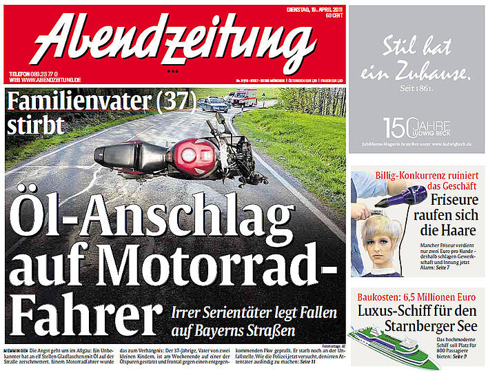 Jahres-Rückblick: Rückblick: Das Jahr 2011 in AZ-Schlagzeilen - München - Abendzeitung München