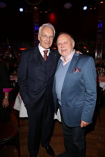 Edmund Stoiber und Joseph Vilsmaier