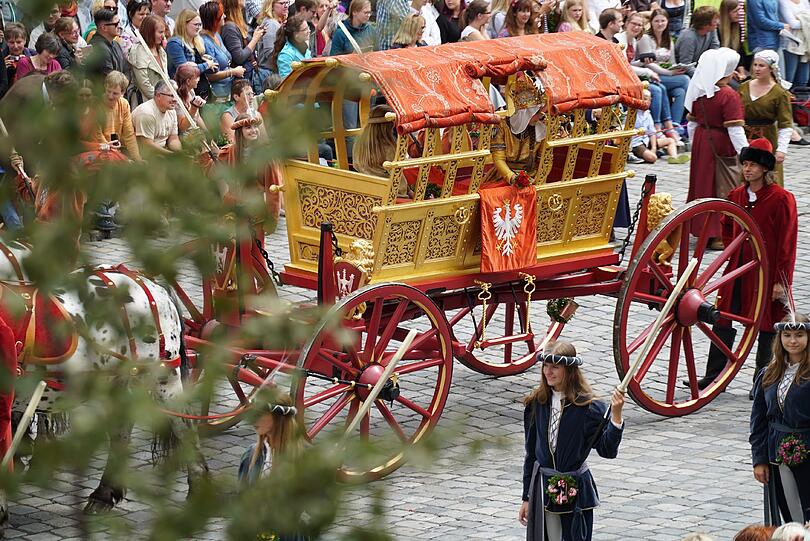 Landshuter Hochzeit 2017 - Der erste Hochzeitsumzug in Bildern