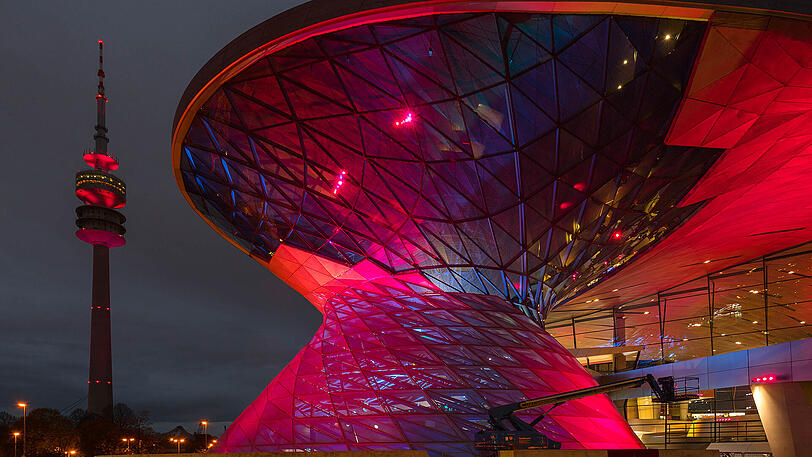 Die BMW-Welt in Pink.