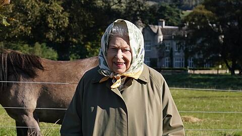 Queen Elizabeth II. verbachte ihren letzten Sommer im geliebten Schottland.