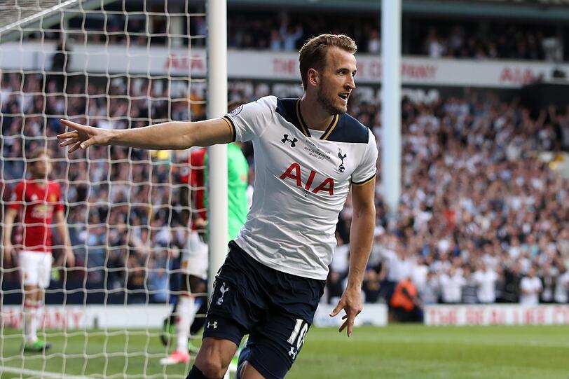Platz 11 Harry Kane (Tottenham Hotspur): 34 Tore in 45 Spielen