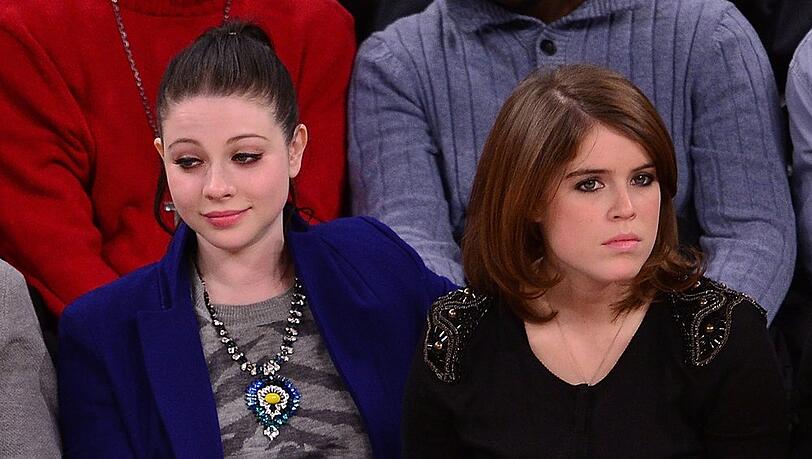 Michelle Trachtenberg (l.) und Prinzessin Eugenie im Dezember 2013 in New York.