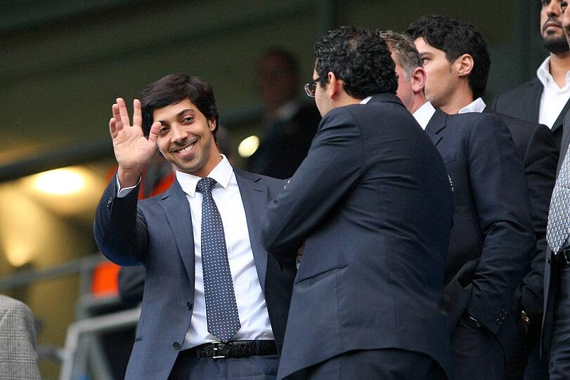 Mitglied der Herrscherfamilie von Abu Dhabi und seit 2009 Hauptanteilseigner von Manchester City: Scheich Mansour bin Zayed Al Nahyan.