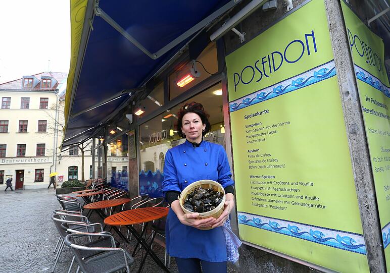 Gaby Mergen hat am &bdquo;Poseidon&ldquo; vier Heizstrahler angebracht. Aber die sind nicht genehmigt.