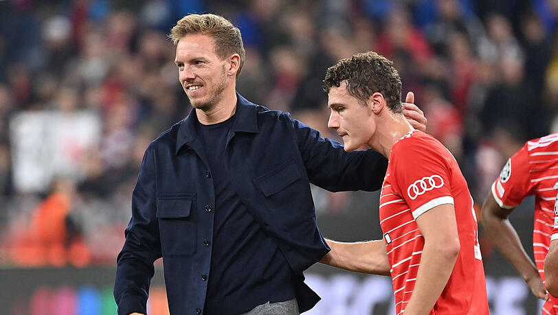 Für Julian Nagelsmann (li.) ist Pavards Alkoholfahrt abgehakt.