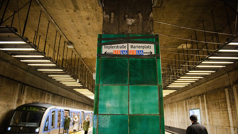 Hier und da marode: Der U-Bahnhof Goetheplatz.