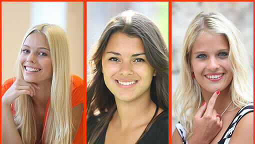 Katherina, Alexandra und Sandra - auch unsere nächsten drei hübschen Kandidatinnen verbindet ein Traum: Model werden. Katherina, Alexandra und Sandra - auch unsere nächsten drei hübschen Kandidatinnen verbindet ein Traum: Model werden.