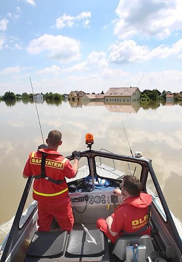 Aktuelle Fotos vom Hochwasser in Deggendorf: Fotos von der Flut.