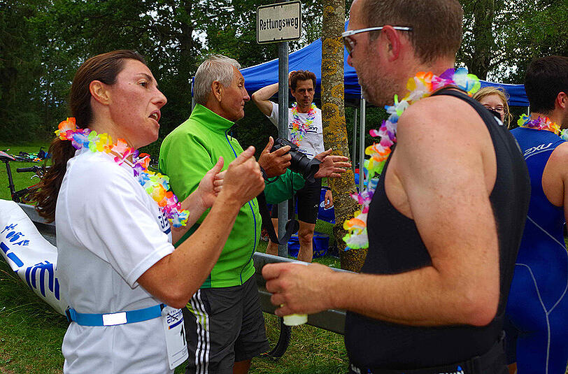 Der Bayerische Eisenmann 2015: Ein rundum gelungener Triathlon am stürmischen Starnberger See.