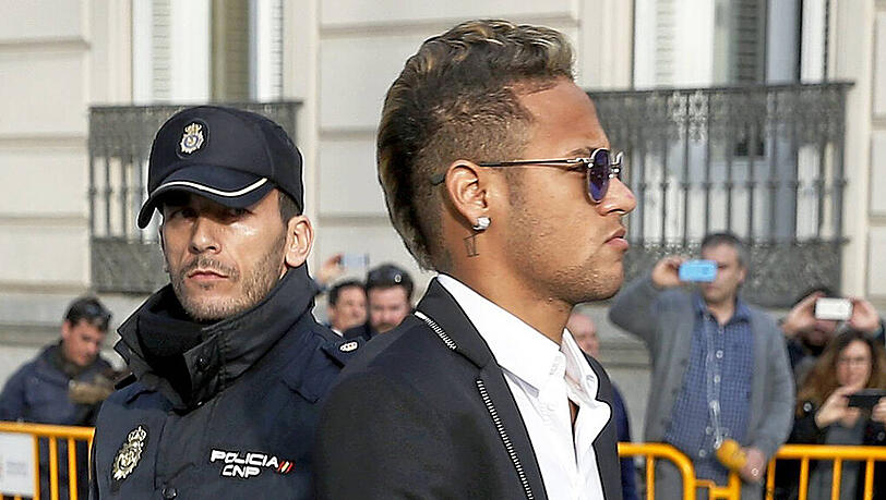 Im Visier der brasilianischen Justiz: Barcelonas Star-Stürmer Neymar.