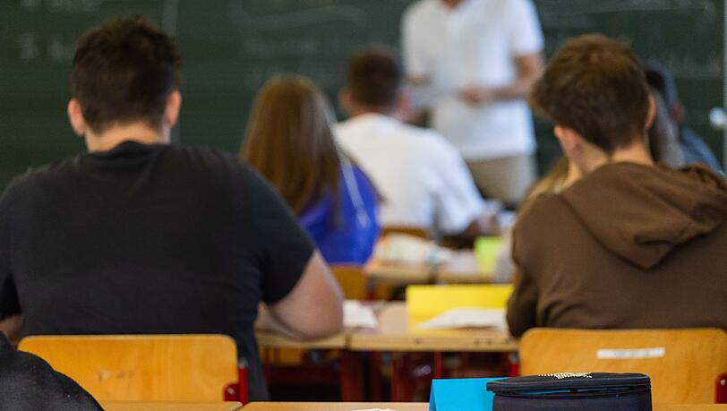 Klassenzimmer in Baden-Württemberg.