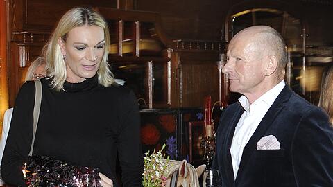 Maria Höfl-Riesch und ihr Partner Johann Schrempf.